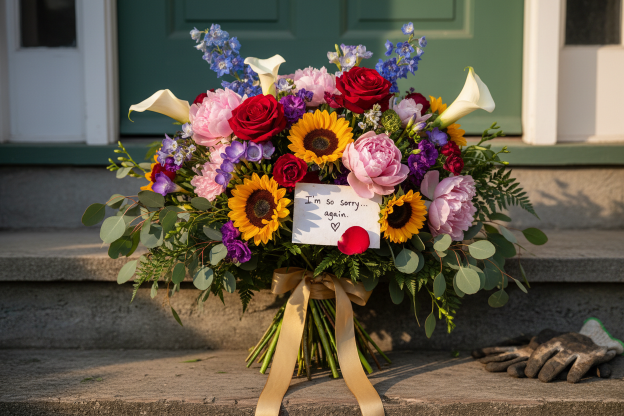 The Flowers You Buy When You Know You’re in Trouble