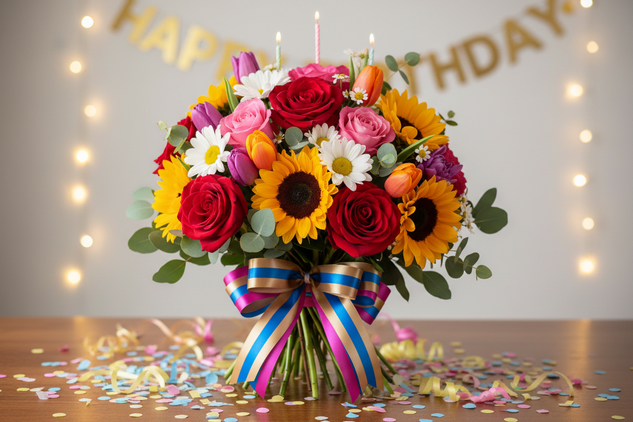 The Flowers You Give on Birthdays