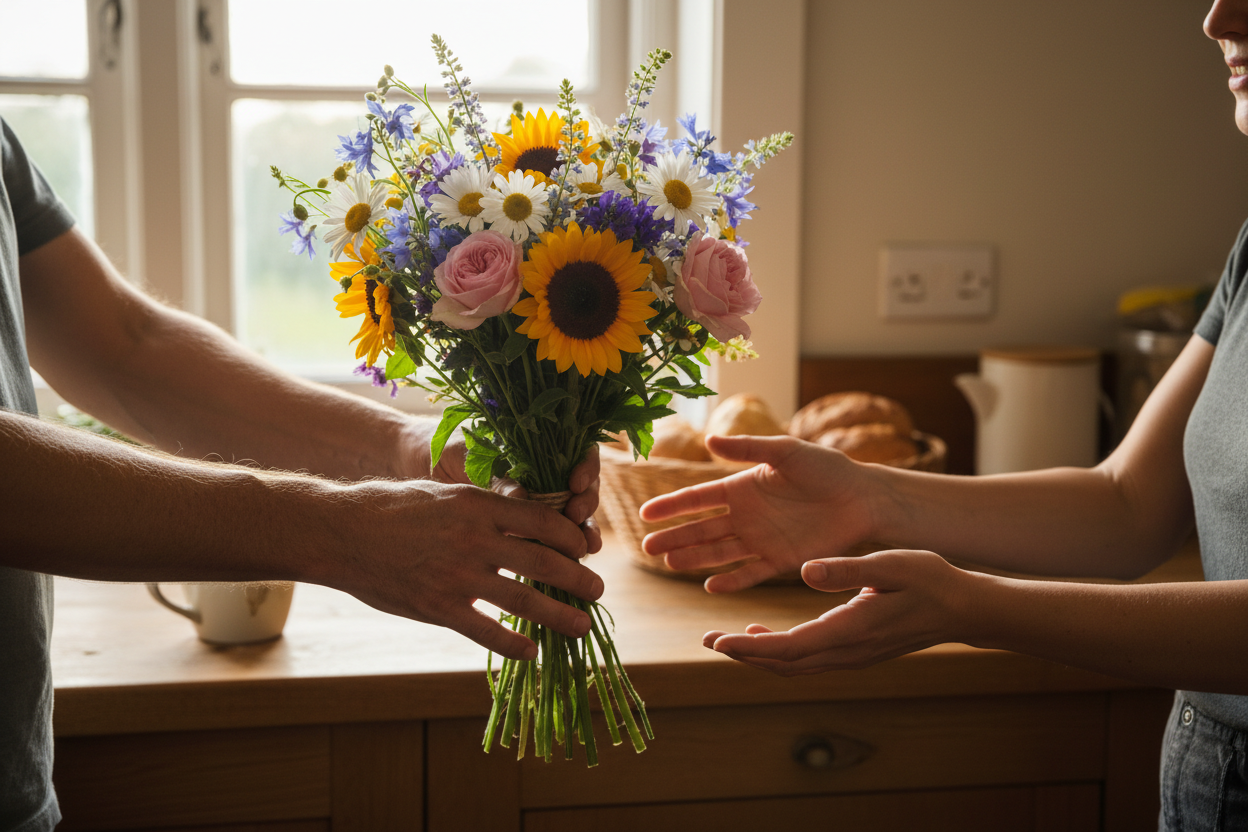 The Flowers You Give on Ordinary Days
